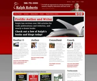 Ralphroberts.com(Ralph Roberts I Keynote Speaker I Expert Witness I Author) Screenshot