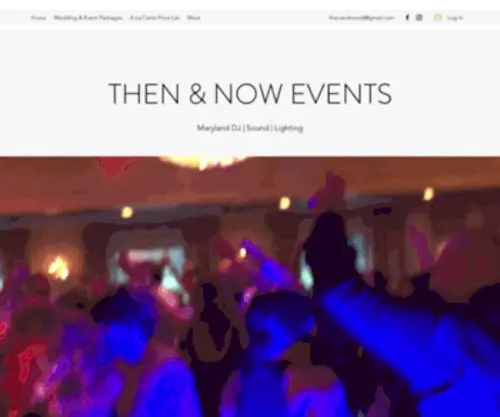 Ralphthedj.com(Then & Now Event Entertainment) Screenshot