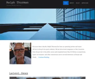 Ralphthurman.com(Ralph Thurman) Screenshot