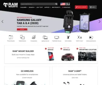 Ram-Mount.com(RAM Mounts) Screenshot