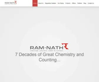 Ram-Nath.com(Ram-Nath & Co.PVT.LTD) Screenshot