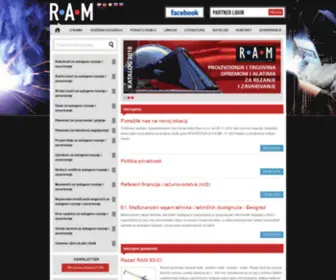 Ram-Rijeka.com(RAM Rijeka) Screenshot