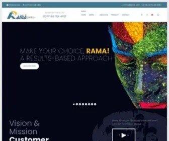 Rama-Group.com(Rama Group) Screenshot