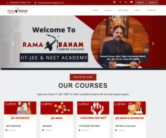 Ramabanamjeeneet.com(Discover the Key to Success at Ramabanam) Screenshot