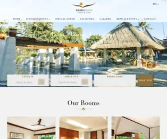 Ramabeachhotel.com(Ramabeach Resort & Villa) Screenshot