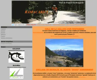 Ramacabici.com(RAMACABICI.Altimetrias y fotos de puertos) Screenshot