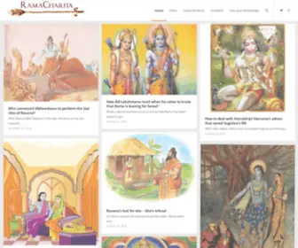 Ramacharita.com(Home) Screenshot