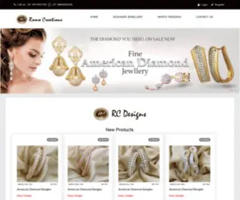 Ramacreations.in(Imitation jewellery) Screenshot