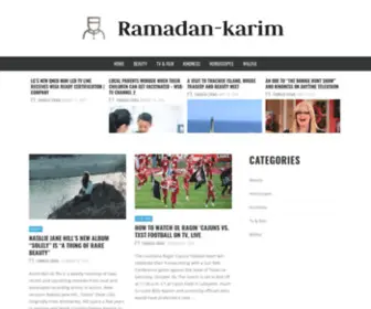 Ramadan-Karim.com(Ramadan Karim) Screenshot