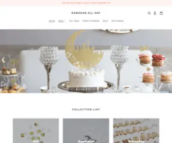 Ramadanallday.com(Ramadan all day) Screenshot