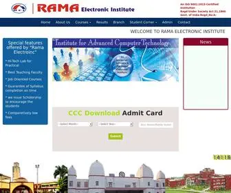Ramaelectronics.org(Welcome in Ramaelectronics Institute) Screenshot