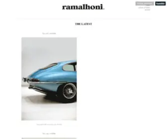 Ramalhoni.com(Menswear Blog/Magazine) Screenshot