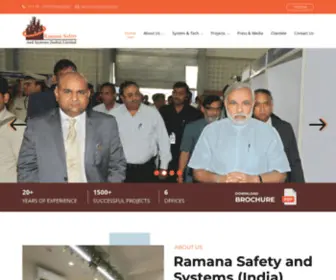 Ramanasafety.org(Ramana Security) Screenshot