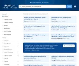 Ramaonhealthcare.com(Healthcare News) Screenshot