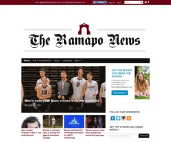 Ramaponews.com(Ramapo College (ramaponews) News and Classifieds) Screenshot