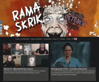 Ramaskrik.no(Forside) Screenshot