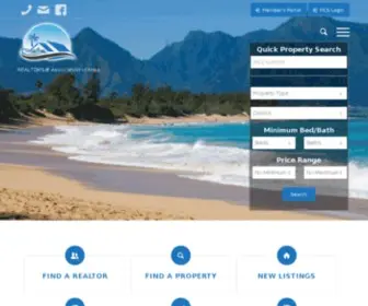 Ramaui.com(Realtors Association of Maui) Screenshot