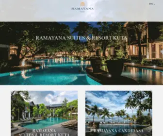 Ramayanasuites.com(Ramayana Suites & Resort) Screenshot