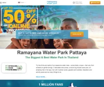 Ramayanawaterpark.cn(罗摩衍那水上乐园 (สวนน้ำรามายณะ)) Screenshot