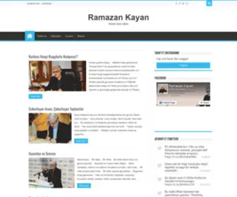 Ramazankayan.com(Resmi web sitesi) Screenshot