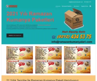 Ramazankumanyalari.com(2015 Ramazan Kumanya Paketleri) Screenshot