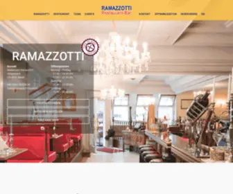 Ramazzotti-Basel.ch(Restaurant Ramazzotti Basel) Screenshot