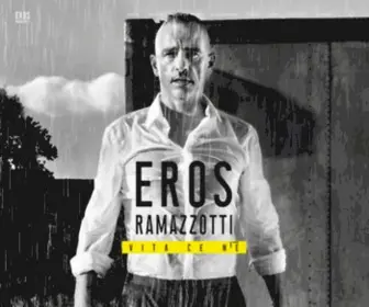 Ramazzotti.com(EROS RAMAZZOTTI) Screenshot