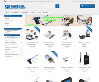 Rambal.com(Robotica Rambal Chile) Screenshot
