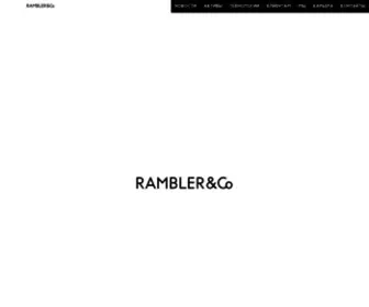 Ramblergroup.com(RAMBLER GROUP) Screenshot