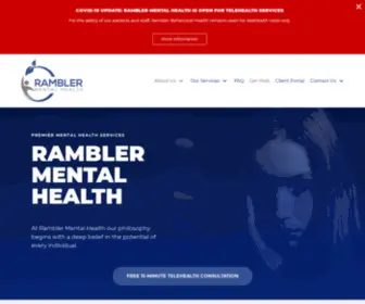 Ramblermentalhealth.com(Rambler Mental Health) Screenshot