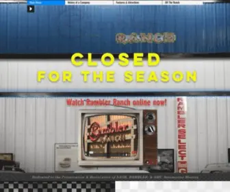 Ramblerranch.com(Nash, Rambler & AMC) Screenshot