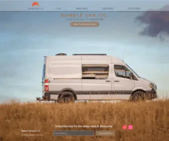 Ramblevanco.com(Van Rental) Screenshot