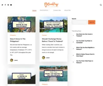 Ramblingj.com(The travel blog) Screenshot