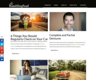 Ramblingsoul.com(Home) Screenshot