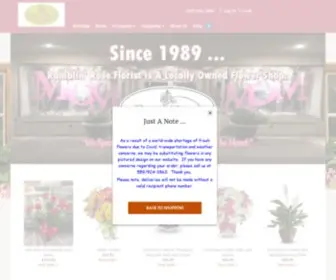 Ramblinroseflorist.net(Lemoore Florist) Screenshot