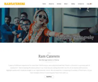 Ramcaterers.in(Best Marriage and Wedding Catering Service in chennai) Screenshot