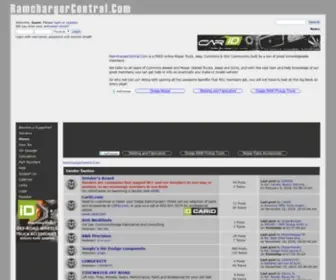 Ramchargercentral.com(Index) Screenshot