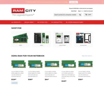 Ramcity.com.au(Australia's Favourite Place to buy Computer Parts) Screenshot