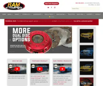 Ramclutches.com(RAM Clutches) Screenshot