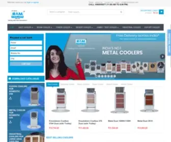Ramcoolers.com(Buy Air Cooler Online in India) Screenshot