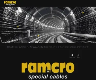 Ramcro.com(Special Cables) Screenshot