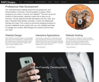 Ramdesigns.com(Web & Mobile Development) Screenshot