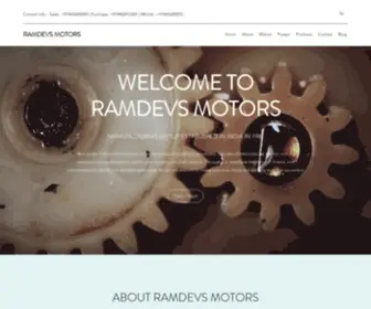 Ramdevsmotors.com(Ramdevs Motors) Screenshot