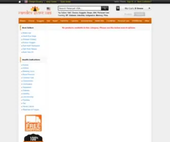 RamdevStoreusa.com(Patanjali USA Ramdev Store Online) Screenshot