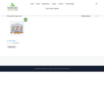 Ramedexhealthcare.store(Health Care Products) Screenshot