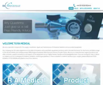 Ramedical.com(RA Medical Services Ltd) Screenshot