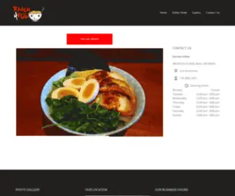 Ramen4Real.com(Ramen 4 Real) Screenshot