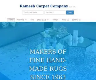 Rameshcarpetcompany.com(Rameshcarpetcompany) Screenshot