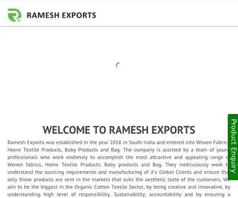 Rameshexports.in(Ramesh Exports) Screenshot