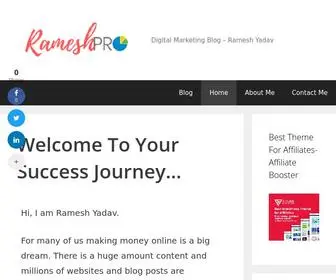 Rameshpro.com(Your Success journey) Screenshot